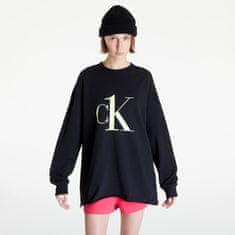 Calvin Klein Mikina Ck1 Cotton Lw New L/S Sweatshirt Black XS