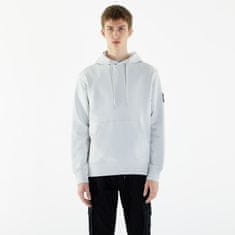 Calvin Klein Mikina Jeans Badge Hoodie Lunar Rock XXL Šedá