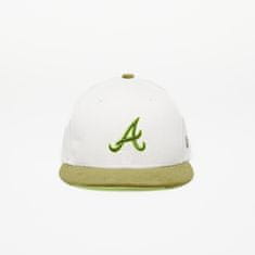 New Era Kšiltovka Atlanta Braves Cord 59FIFTY Cap Off White 7 1/8 7 1/8 Béžová