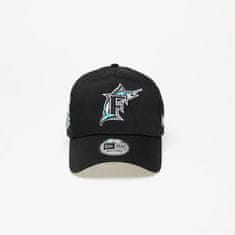 New Era Kšiltovka Miami Marlins World Series Patch 9FORTY E-Frame Adjustable Cap Black/ Kelly Green Universal