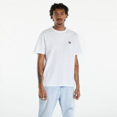 Tommy Hilfiger Tričko Tommy Jeans Regular Badge Tee White L Bílá