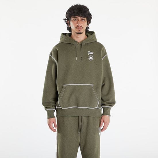 Converse Mikina x Patta Gold Standard Hoodie UNISEX Utility Green Heather XS