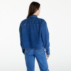 Calvin Klein Košile Jeans Cropped Dad Denim Shirt Denim Medium S Modrá