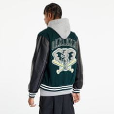 New Era Bunda Oakland Athletics Mlb Large Logo Varsity Jacket Dark Green XS XS Zelená