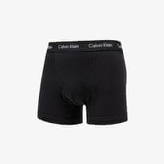 Calvin Klein Boxerky Trunks 3-Pack Black XL Černá