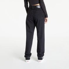 Calvin Klein Kalhoty Jeans Authentic Slim Straight Black W27/L30 W27/L30 Černá