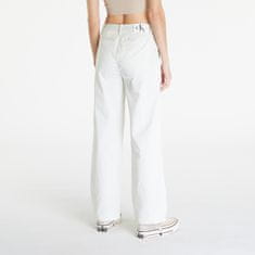 Calvin Klein Kalhoty Jeans Utility Pants Icicle S S Bílá