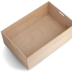 Zeller Úložný box z bukového dřeva, 60 x 40 x 21 cm
