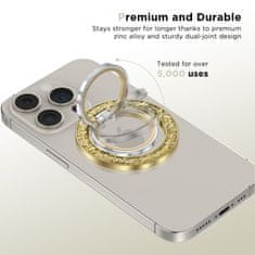 Tech-protect MMR200 MagSafe Ring držák na mobil na prst, zlatý