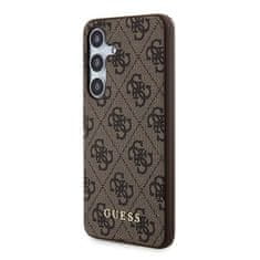 Guess  4G Zadní Kryt pro Samsung Galaxy A35 5G Brown