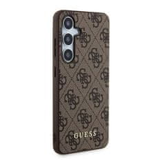 Guess  4G Zadní Kryt pro Samsung Galaxy A35 5G Brown