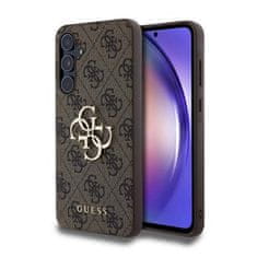 Guess hard kryt na Samsung Galaxy A55 5G Hnědý 4G Big Metal Logo