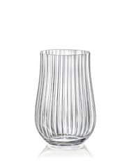 Crystalex Bohemia Crystal Sklenice na vodu a nealko Tulipa Optic 450ml (set po 6ks)