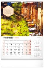 Notique Nástěnný Včelársky kalendár 2025, 33 x 46 cm