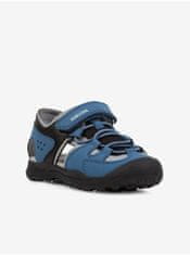 Geox Tmavě modré klučičí outdoorové sandály Geox Vaniett 28