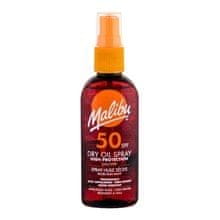 Malibu Malibu - Dry Oil Spray SPF50 - Tanning Spray 100ml 