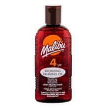 Malibu Malibu - Bronzing Tanning Oil SPF4 - Sunscreen spray 100ml 