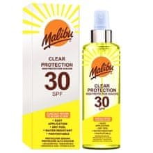 Malibu Malibu - Clear Protection Spray SPF30 - Waterproof sunscreen spray 250ml 