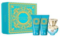 Versace Dylan Turquoise - EDT 50 ml + tělově mléko 50 ml + sprchový gel 50 ml