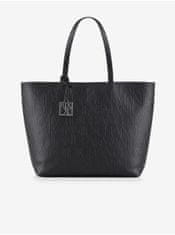 Armani Exchange Černý dámský vzorovaný shopper Armani Exchange UNI