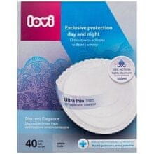 LOVI LOVI - Discreet Elegance Disposable Breast Pads White - Vložky do podprsenky 40.0ks 