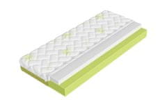 Veneti Pěnová matrace s aloe vera 70x150 SATALA - výška 13 cm