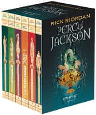 Riordan Rick: Percy Jackson - BOX 6 knih