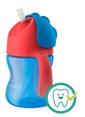 Philips Avent Hrneček s ohebným brčkem 200 ml chlapec