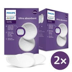 Philips Avent Vložky prsní jednorázové 2x100 ks