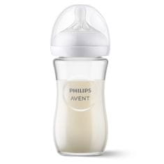 Philips Avent Láhev Natural Response skleněná 240 ml, 1m+