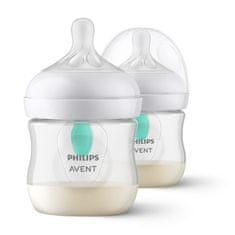 Philips Avent Láhev Natural Response s ventilem AirFree 125 ml, 0m+, 2 ks