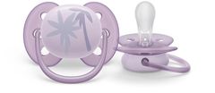 Philips Avent Šidítko Ultrasoft Premium 0-6m fialová, 1 ks