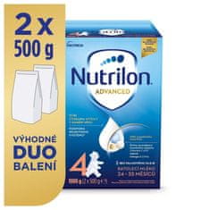 Nutrilon 3x 4 Advanced batolecí mléko 1 kg, 24+