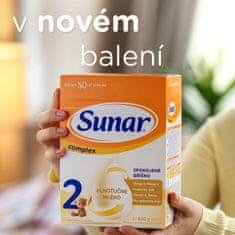 Sunar 6x Complex 1 Mléko počáteční 600 g