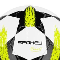 Spokey GOAL Fotbalový míč vel. 5, bílo-zelený