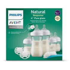 Philips Avent Novorozenecká startovní sada Natural Response skleněná