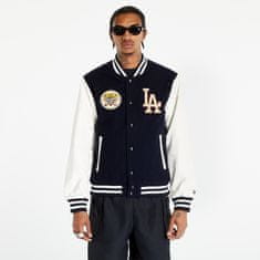 New Era Bunda Los Angeles Dodgers Mlb Large Logo Varsity Jacket Navy XS XS Modrá