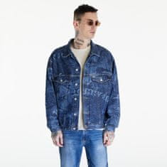 Tommy Hilfiger Bunda Tommy Jeans Aiden Oversized Trucker Jacket Denim XXL Modrá