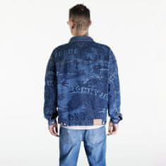 Tommy Hilfiger Bunda Tommy Jeans Aiden Oversized Trucker Jacket Denim XXL Modrá