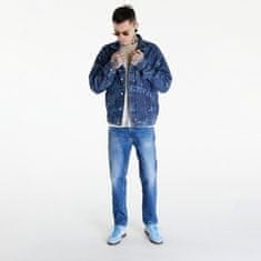 Tommy Hilfiger Bunda Tommy Jeans Aiden Oversized Trucker Jacket Denim XXL Modrá