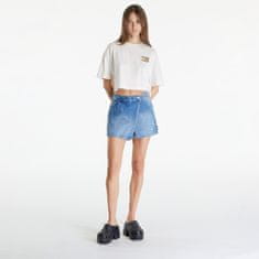 Tommy Hilfiger Tričko Tommy Jeans Oversized Cropped Summer Flag Tee Ancient White L Bílá