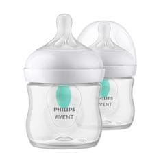 Philips Avent Láhev Natural Response s ventilem AirFree 125 ml, 0m+, 2 ks