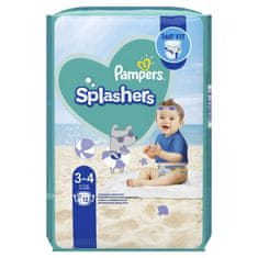 Pampers Kalhotky plenkové do vody Splashers vel.3 (12 ks) 6-11 kg