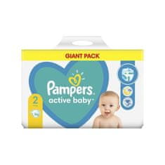 Pampers Active Baby Pleny jednorázové 2 (4-8 kg) 96 ks