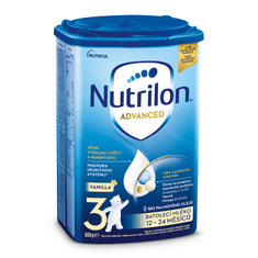 Nutrilon 3x 3 Vanilla batolecí mléko 800 g, 12+