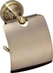 BPS-koupelny RETRO bronz: Držák toaletního papíru s krytem - 144112017