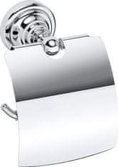 BPS-koupelny RETRO chrom: Držák toaletního papíru s krytem - 144312012
