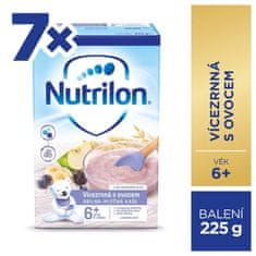 Nutrilon 7x Pronutra Vícezrnná kaše s ovocem 225 g, 6+