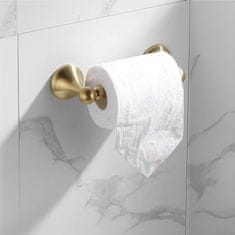BPS-koupelny Držák na toaletní papír REA 332869 broušené zlato