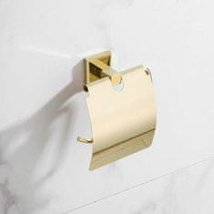 BPS-koupelny Držák na toaletní papír REA Gold 322199B zlatý